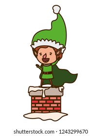 elf with fireplace avatar character