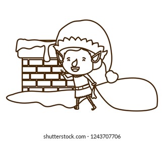 elf with fireplace avatar character