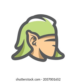 Elf forest people Vector symbol Cartografik