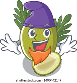 Elf fried breadfruit served in cartoon bowl