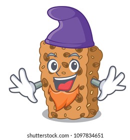 Elf granola bar character cartoon