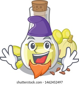 Elf grape seed oil in a cartoon
