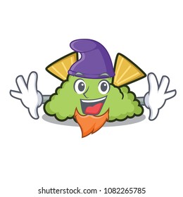 Elf guacamole character cartoon style