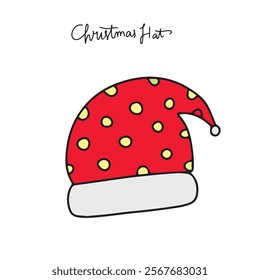 elf hat cartoon element design