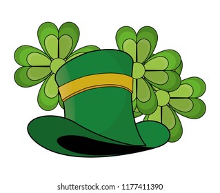 Elf hat with clovers