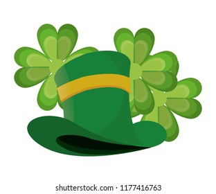 Elf hat with clovers