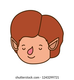 elf head avatar character