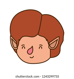 elf head avatar character