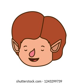 elf head avatar character