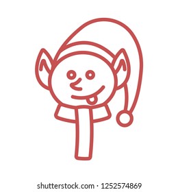 Elf head icon