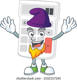 Elf icon calculator for concept the accounting.