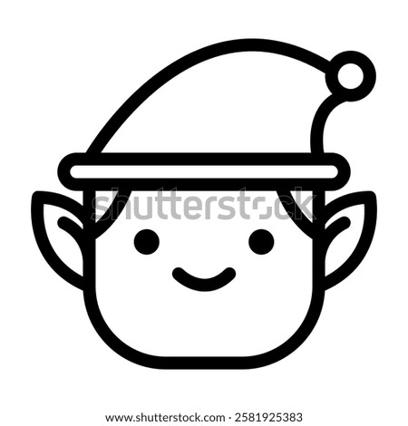 Elf Icon Christmas X-Mas Winter