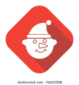 elf icon with long shadow