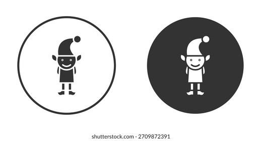 Ícone Elf assina pack. Símbolos vetoriais para designs de gráficos
