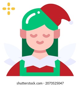 elf icon for website, application, printing, document, poster design, etc.