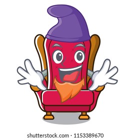Elf king throne character cartoon