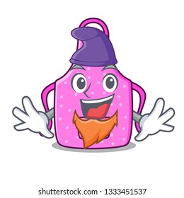 Elf kitchen apron isolated the with cartoon