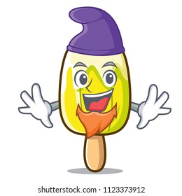 Elf lemon ice cream character cartoon