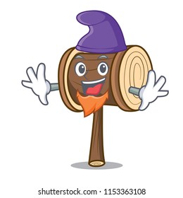 Elf mallet character cartoon style