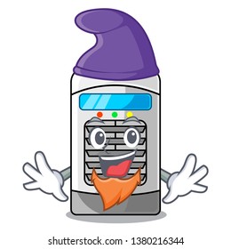 Elf mascot air cooler mounted on wall
