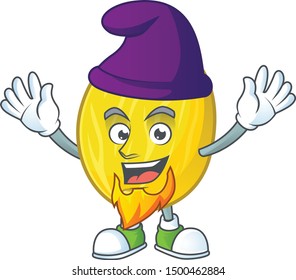 Elf melon cartoon character for dessert mascot