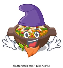 Elf minestrone isolated with in the cartoon
