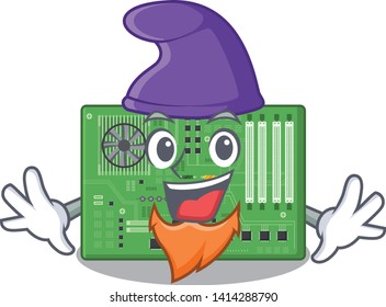 Elf motherboard isolated with in the characater