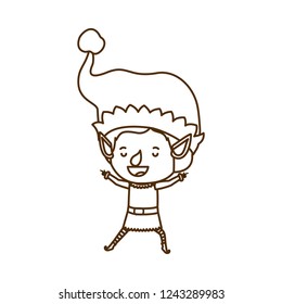 elf moving avatar character