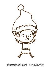 elf moving avatar character