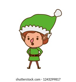 elf moving avatar character