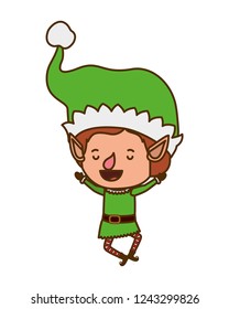 elf moving avatar character