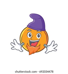 Elf orange fruit cartoon character