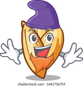 Elf orzo pasta isolated with the cartoon