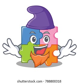 elf puzzle character cartoon style