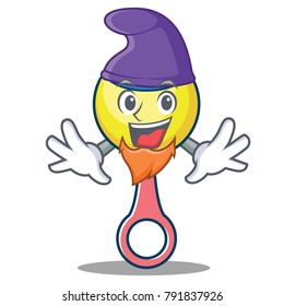 Elf rattle toy character cartoon