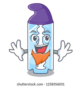 Elf razor blade isolated on a mascot