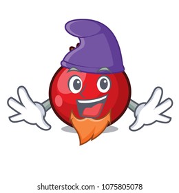Elf red currant character cartoon