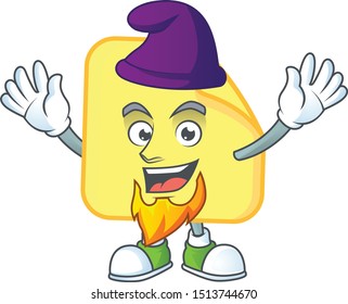 Elf rounded sticker paper cartoon with mascot