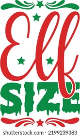 elf size vector file svg