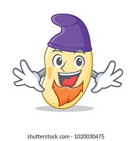 Elf soy bean character cartoon