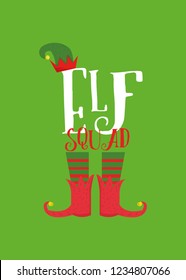 Elf Squad Christmas Gift Holiday Colorful