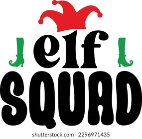 Elf Squad eps file, print file