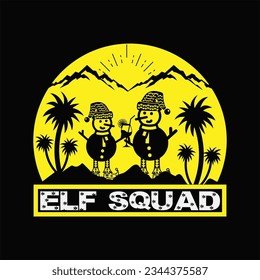 Elf squad t-shirt design. Here You Can find and Buy t-Shirt Design. Digital Files for yourself, friends and family, or anyone who supports your Special Day and Occasions.