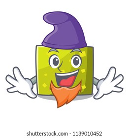 Elf square character cartoon style