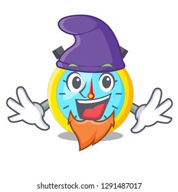 Elf stopwatch in the cartoon shape funny