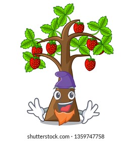 Elf strawberry tree in the shape character