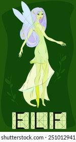 Elf with title