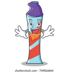 Elf toothpaste character cartoon style