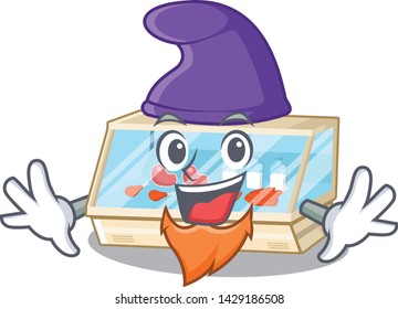 Elf trade counter in the mascot shape