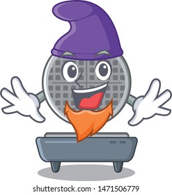 Elf waffle iron in the character shape